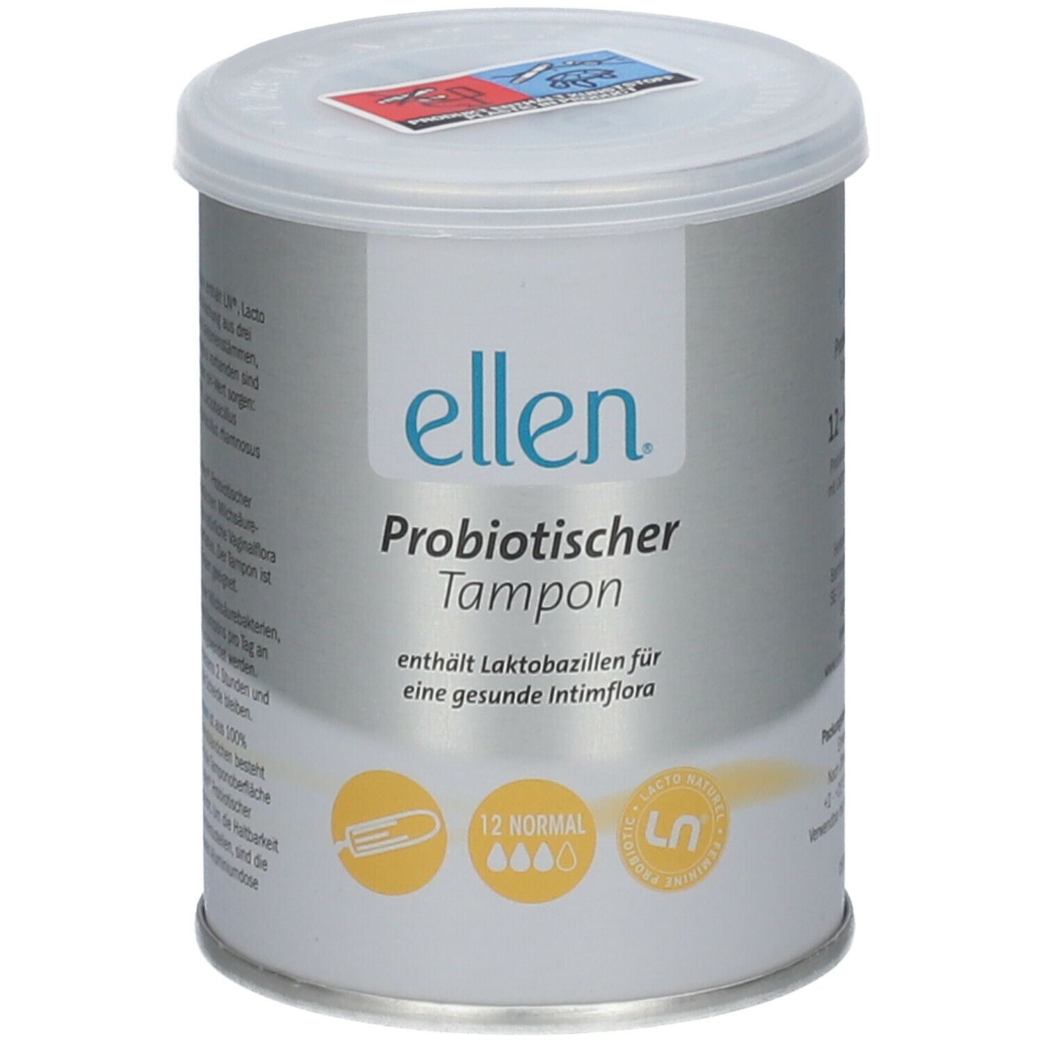 22er Pack Ellen Probiotischer Tampon Normal 
