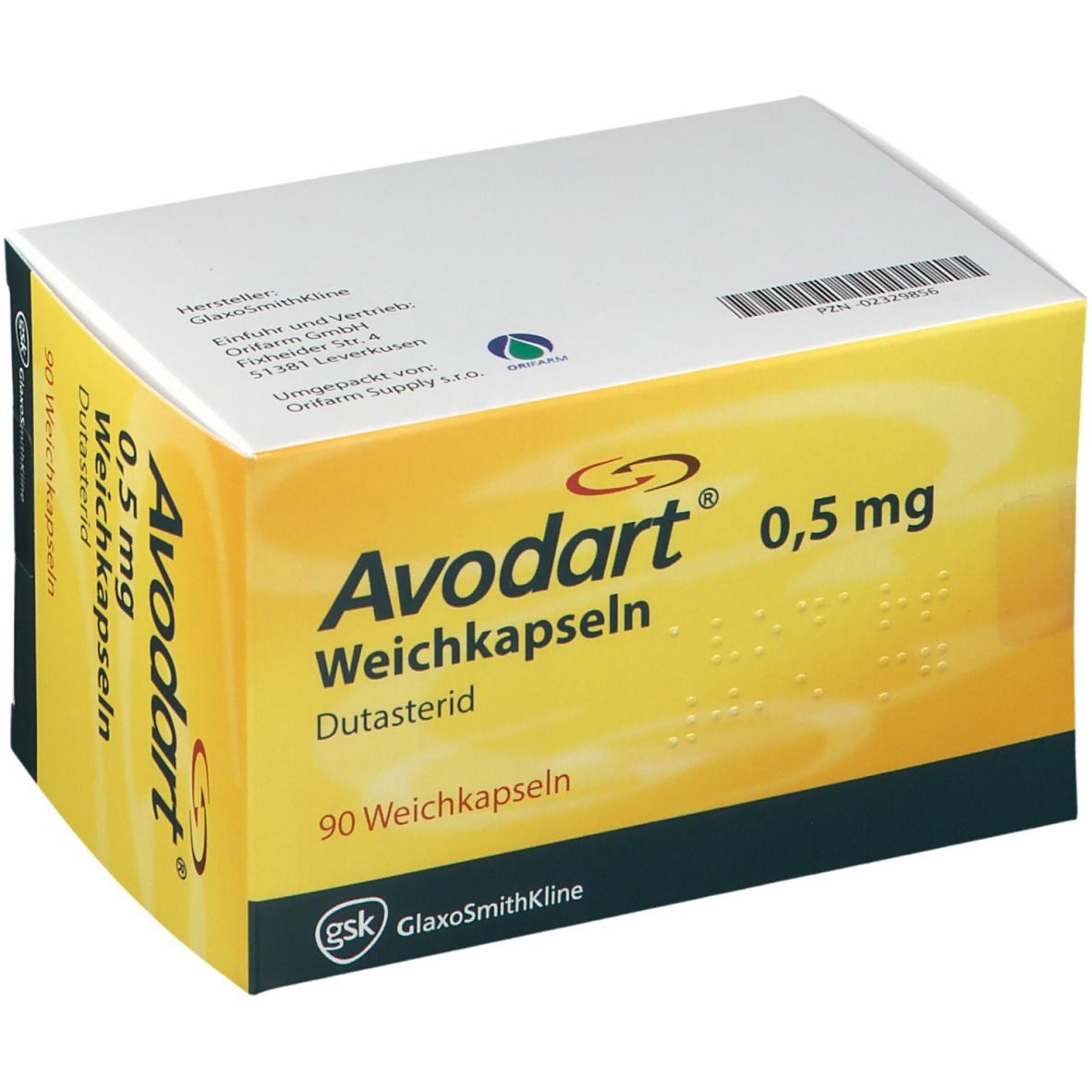 Avodart 0,5 mg Weichkapseln 90 St