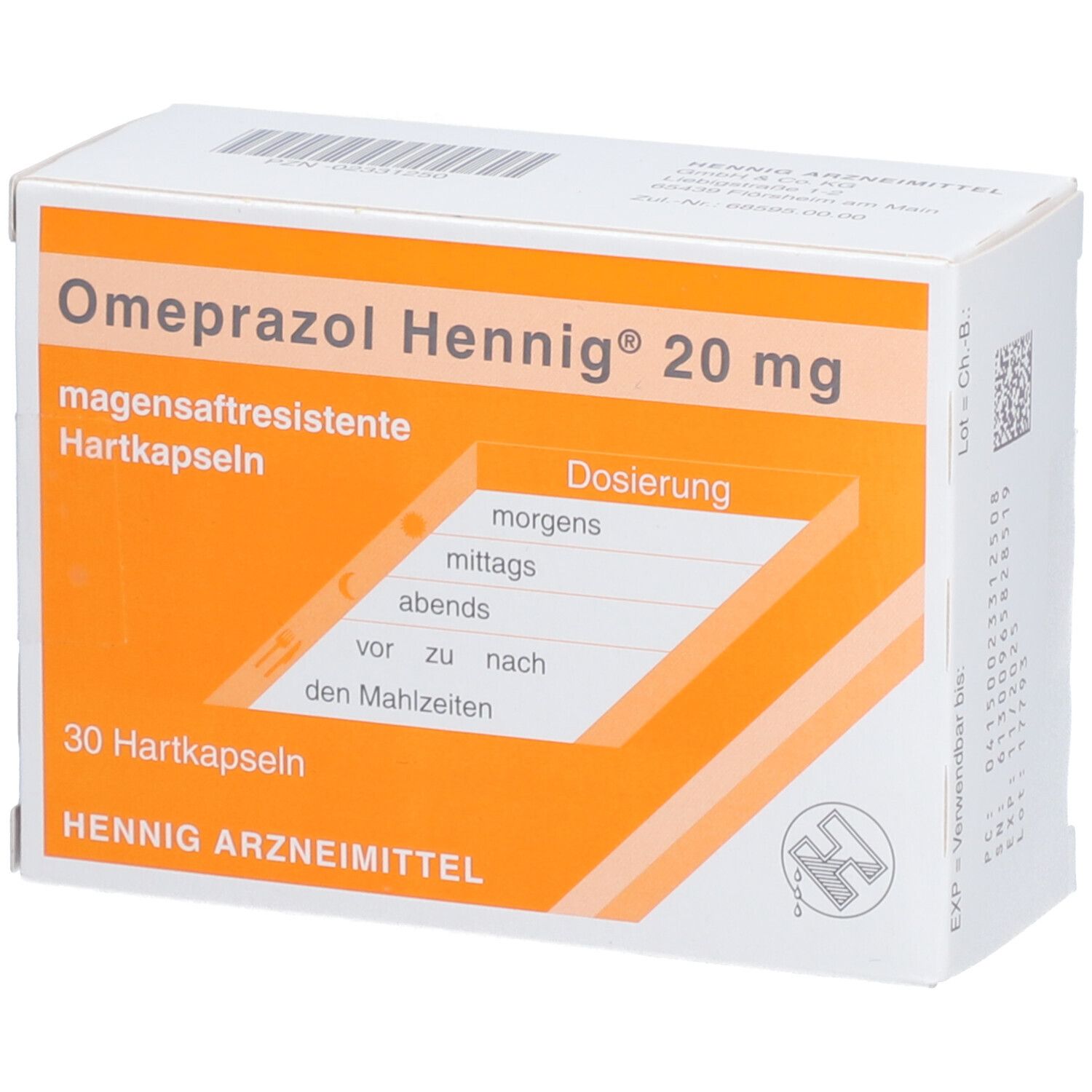 Omeprazol Hennig® 20 mg