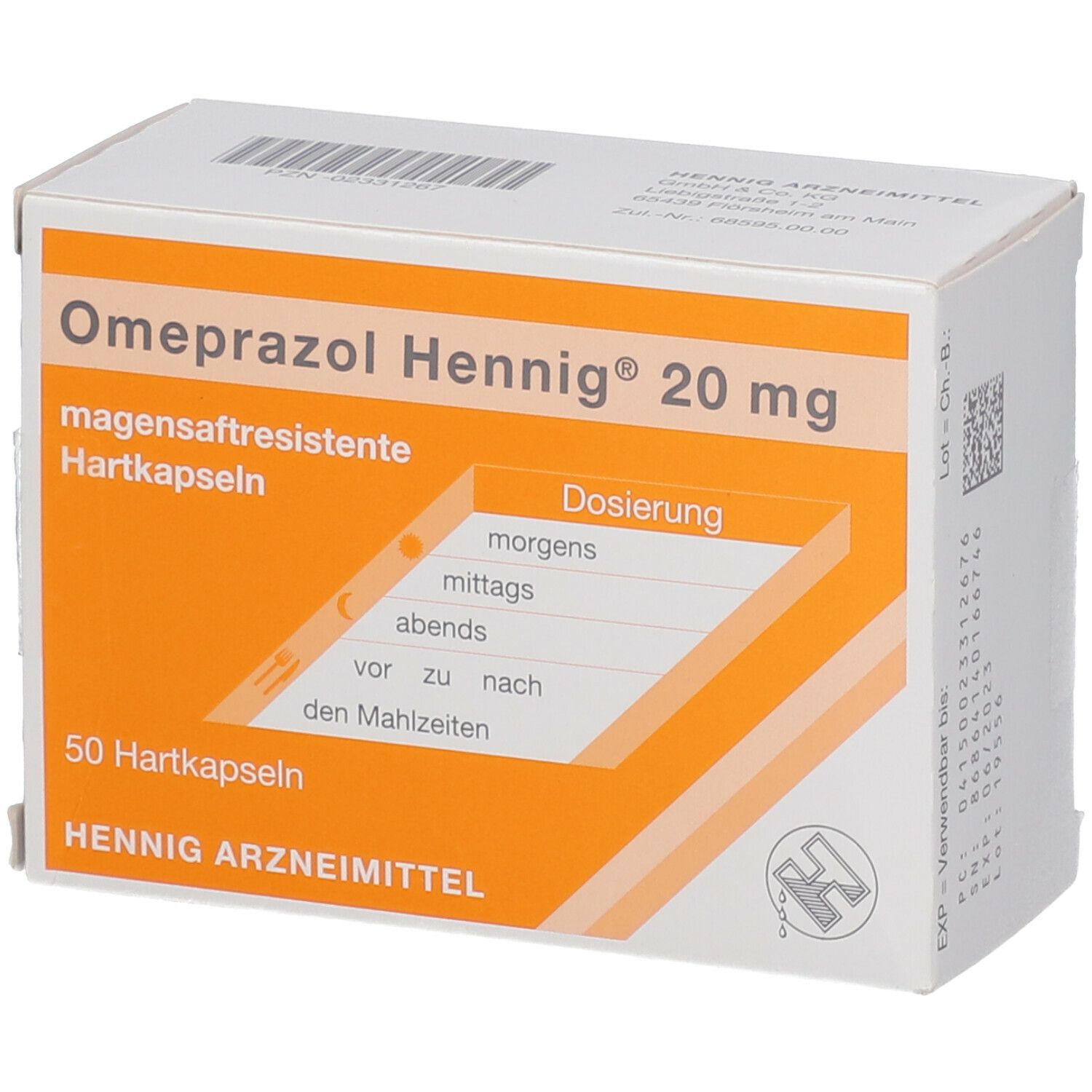 Omeprazol Hennig® 20 mg