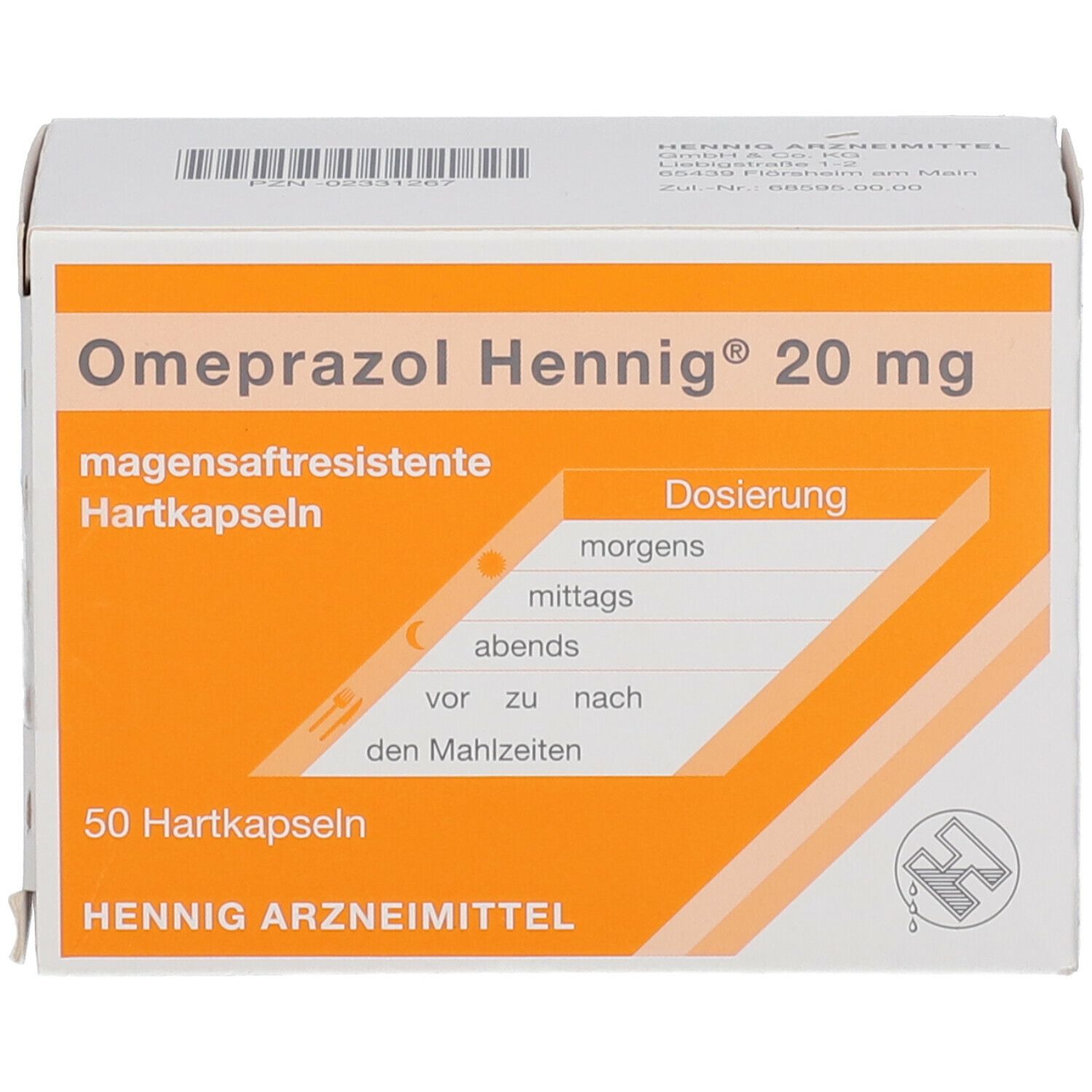 Omeprazol Hennig® 20 mg