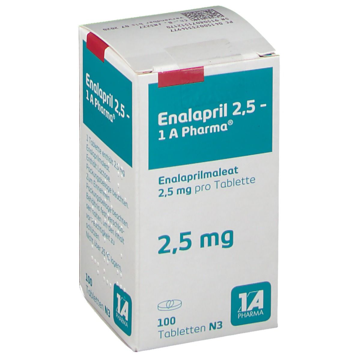 Enalapril 2.5 - 1A Pharma®