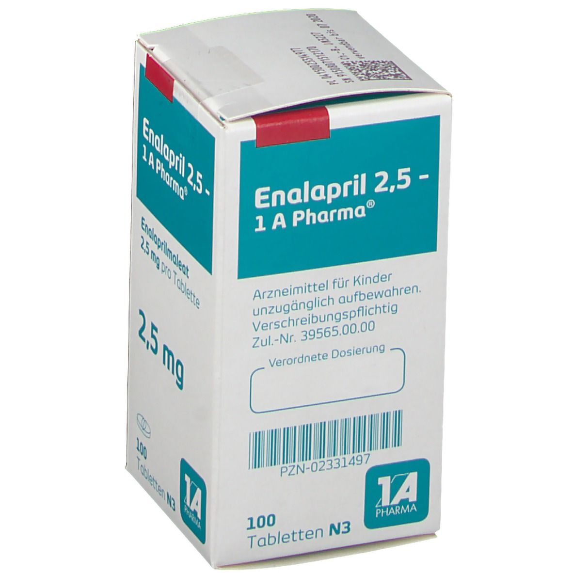Enalapril 2.5 - 1A Pharma®