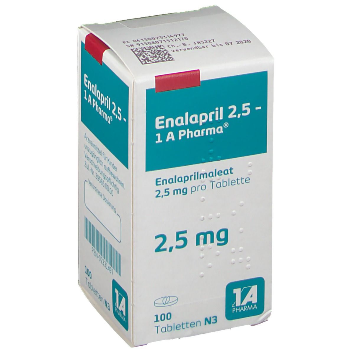 Enalapril 2.5 - 1A Pharma®
