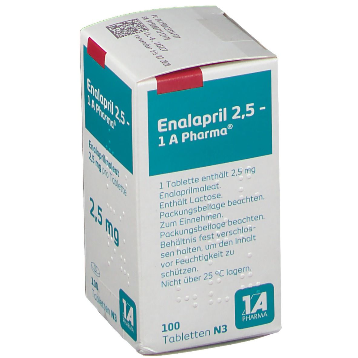 Enalapril 2.5 - 1A Pharma®