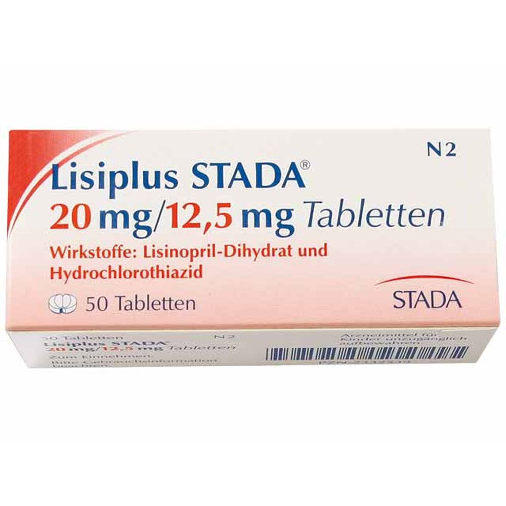 Lisiplus STADA® 20 mg/12,5 mg