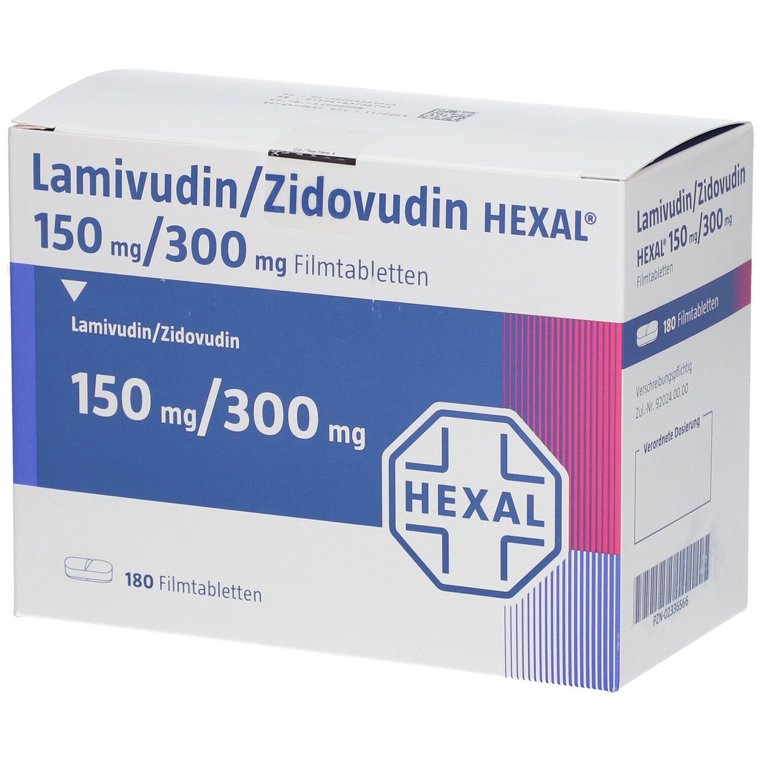 Lamivudin/Zidovudin HEXAL® 150 mg/300 mg