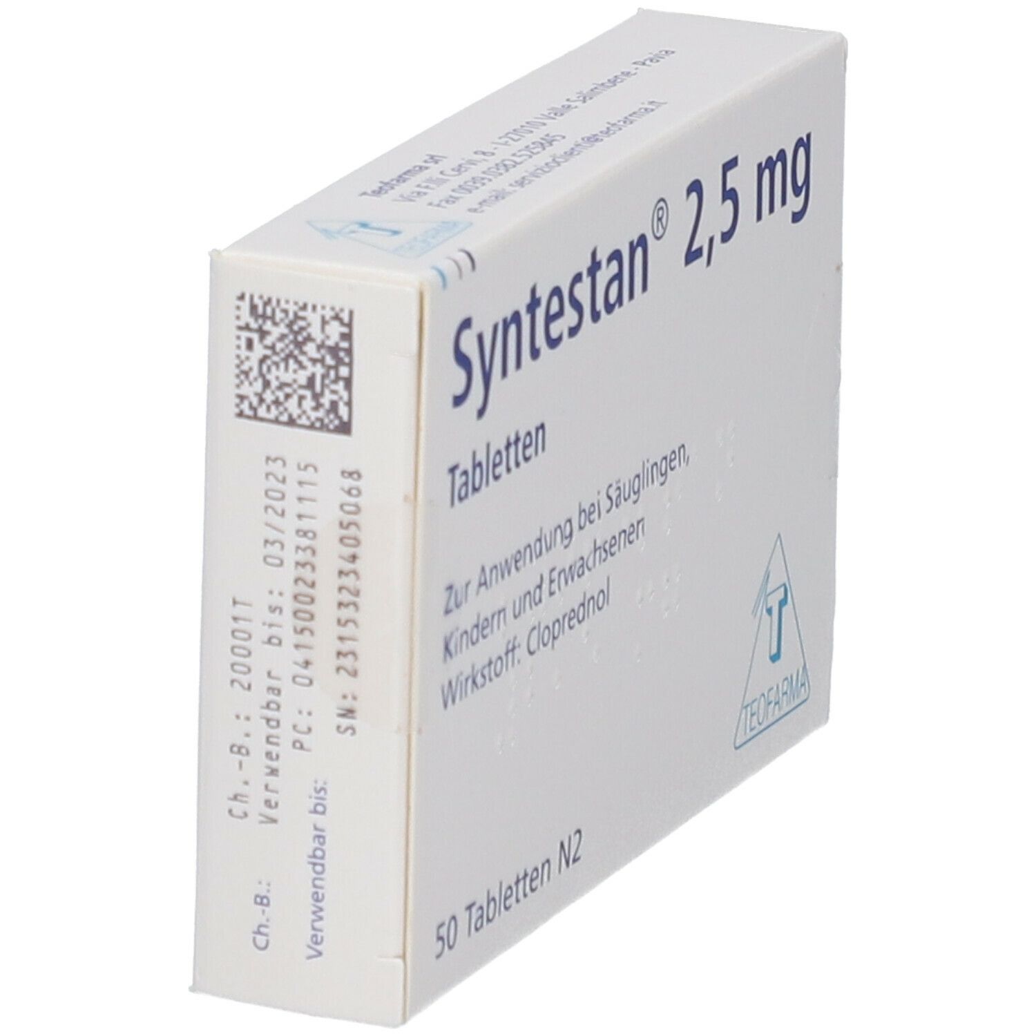 Syntestan® 2,5 mg