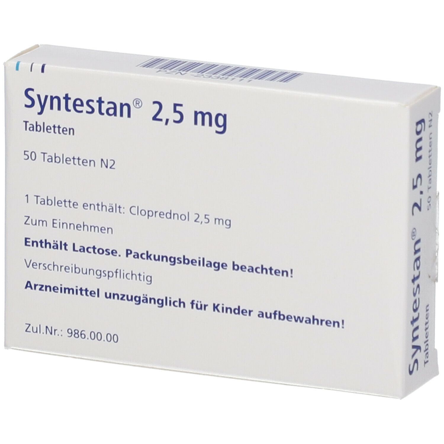 Syntestan® 2,5 mg