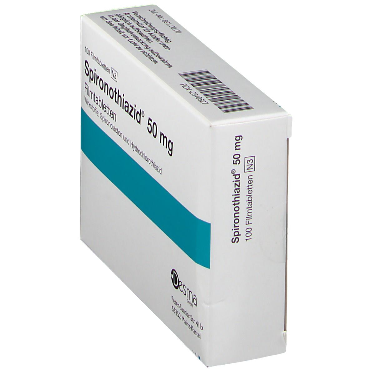 Spironothiazid 100 mg Filmtabletten 50 St