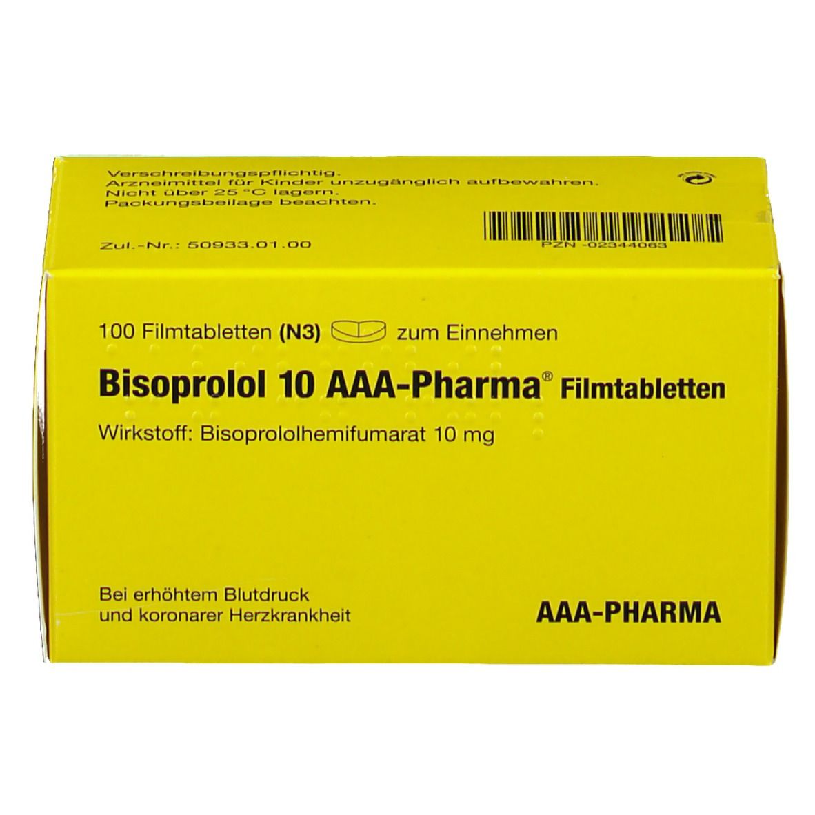 Bisoprolol 10Mg AAA® Pharma