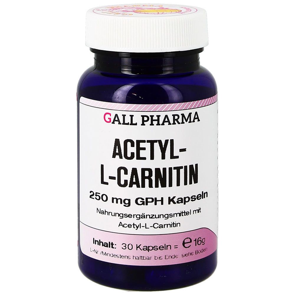 Gall Pharma Acetyl-L-Carnitin 250 mg Kapseln