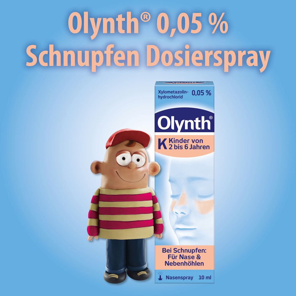Olynth® K 0,05 % Schnupfen Dosierspray für Kinder