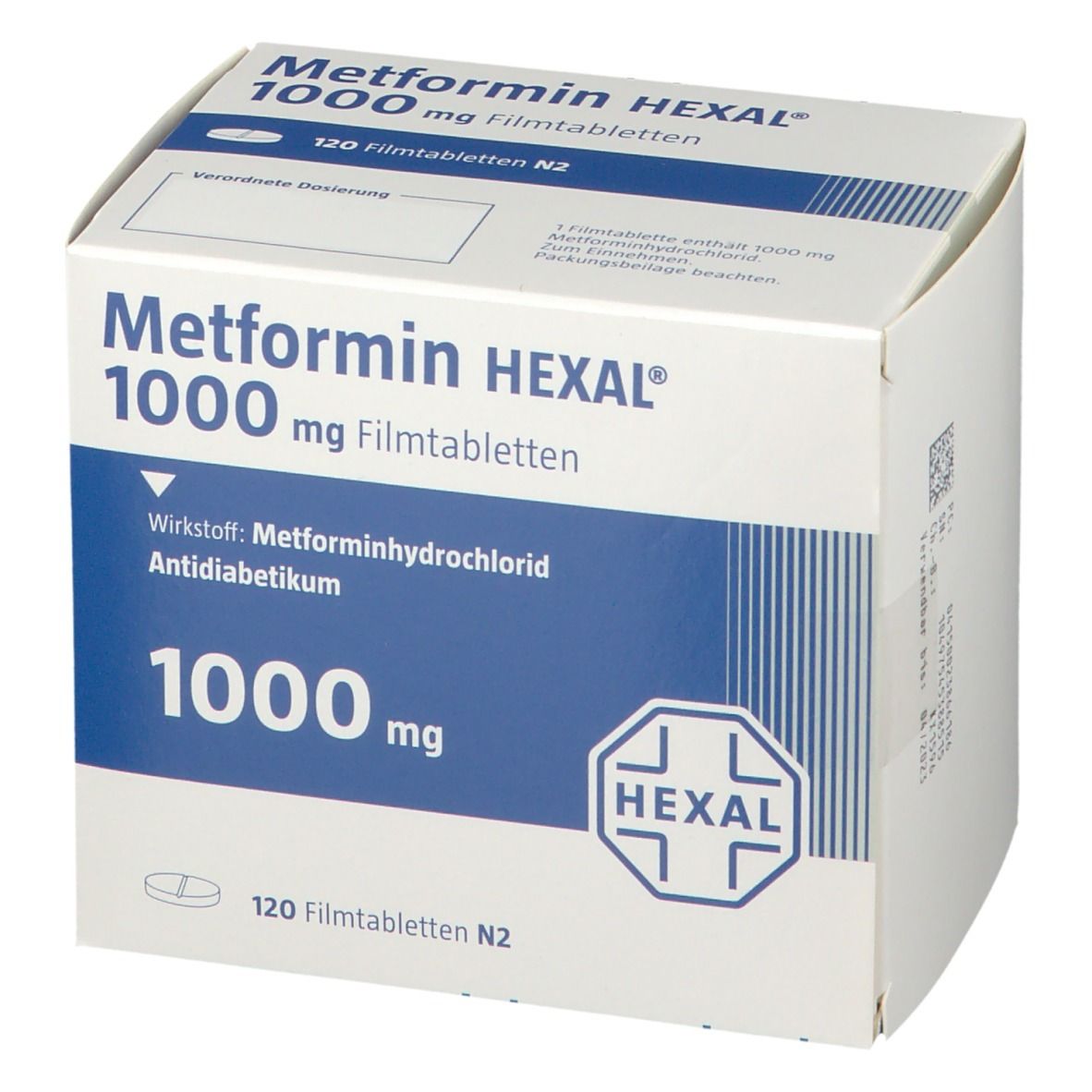 Metformin Hexal® 1000 Mg 120 St Mit Dem E Rezept Kaufen Shop Apotheke 0027