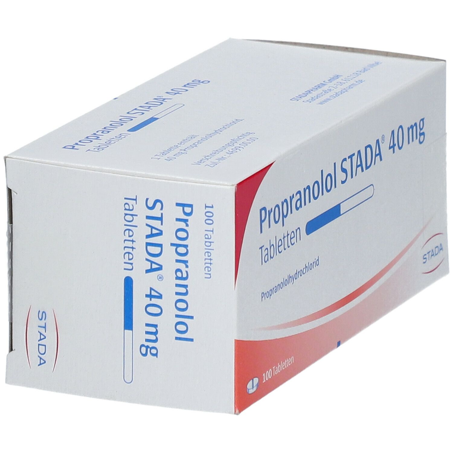 Propranolol Stada 40 mg Tabletten 100 St