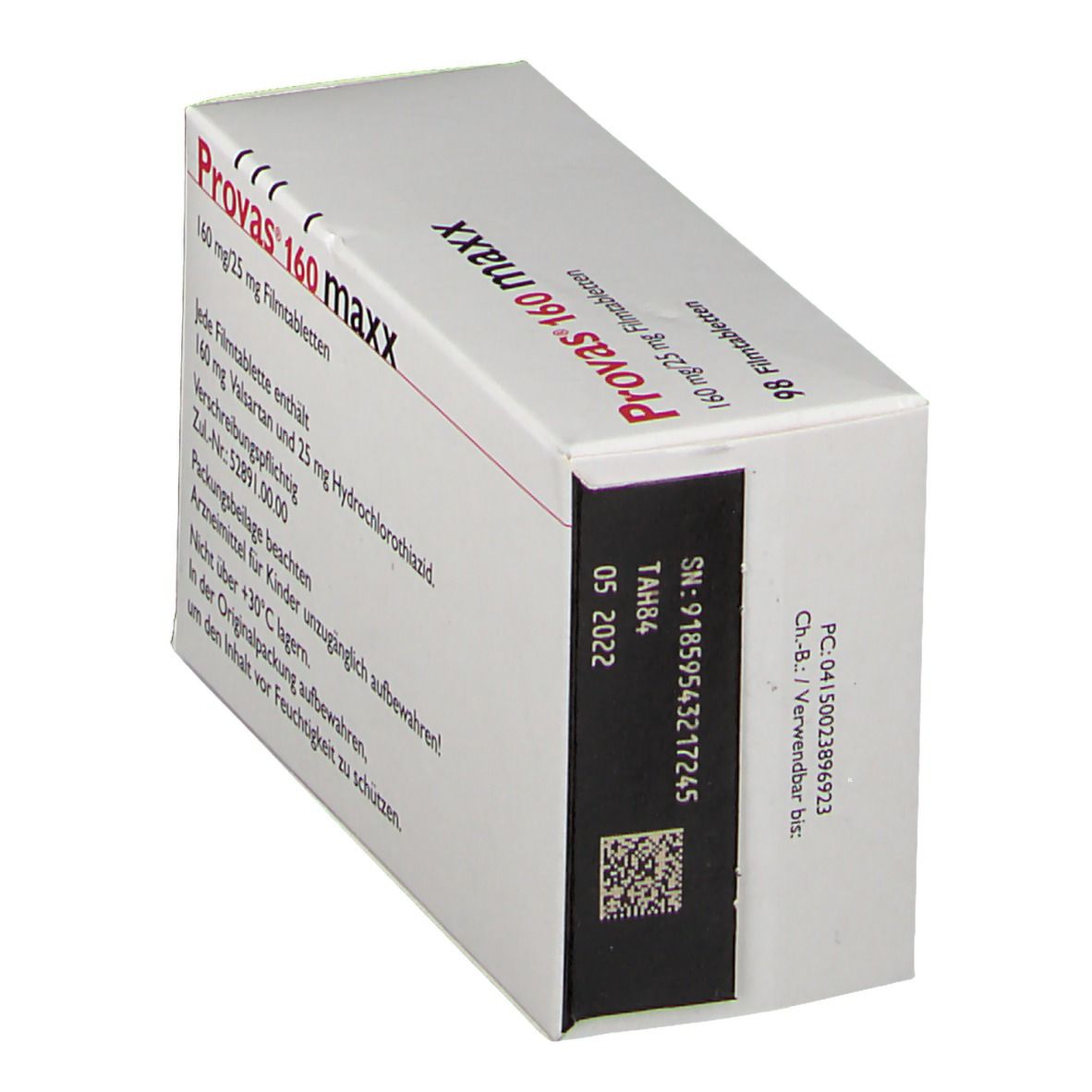 Provas® 160 maxx 160 mg/25 mg