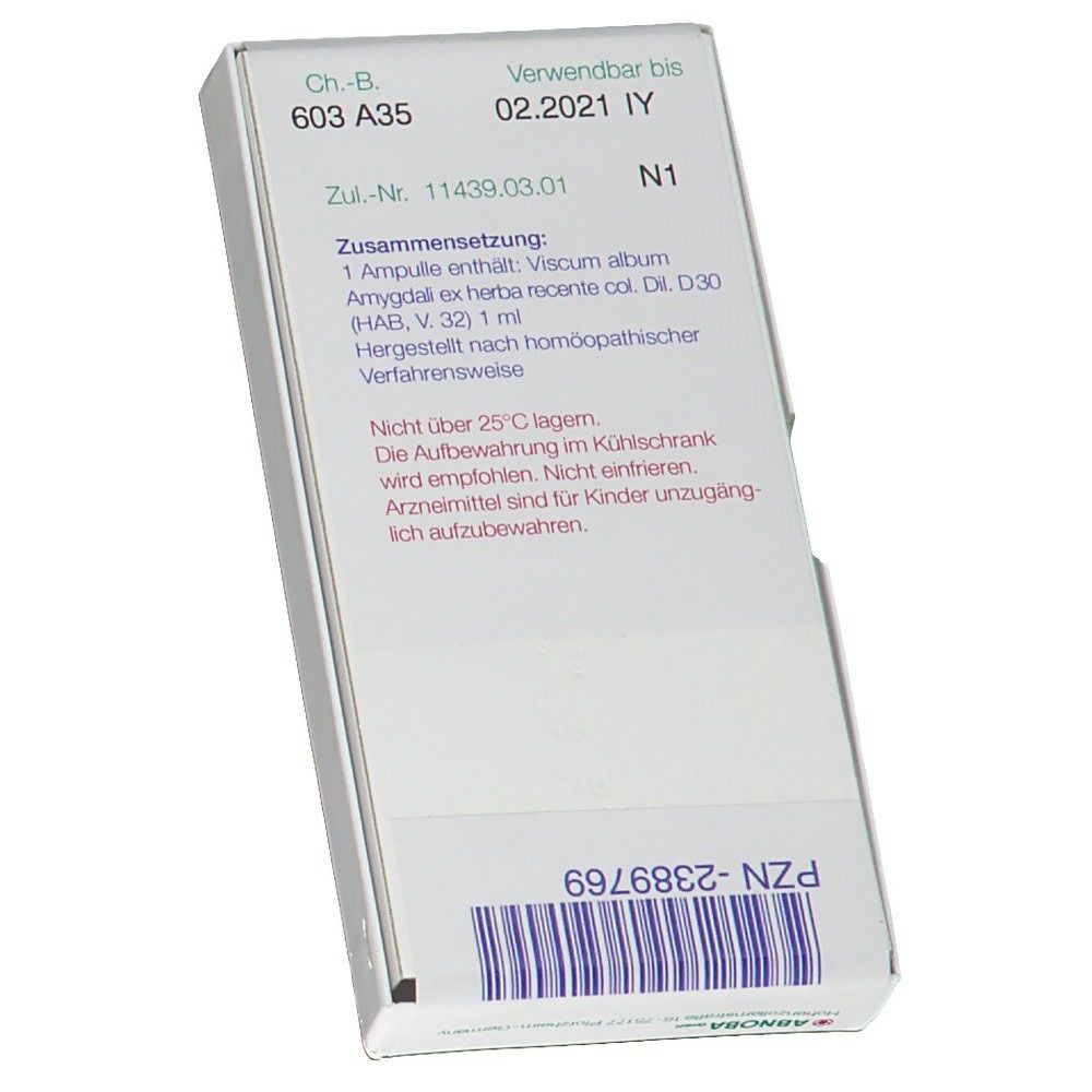 AbnobaVISCUM® Amygdali D30 Ampullen