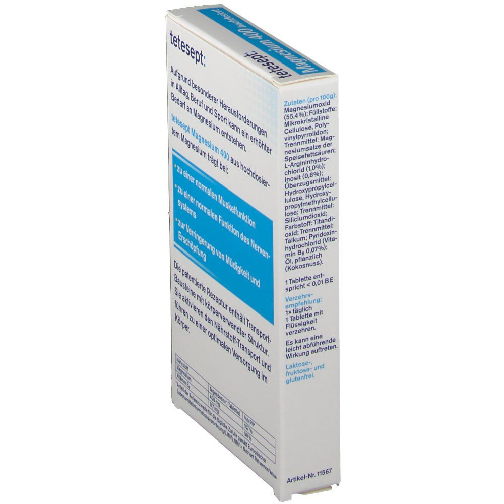 tetesept® Magnesium 400 hochdosiert