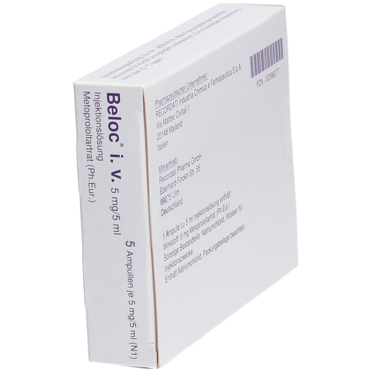 Beloc® i.v. 5 mg/5 ml