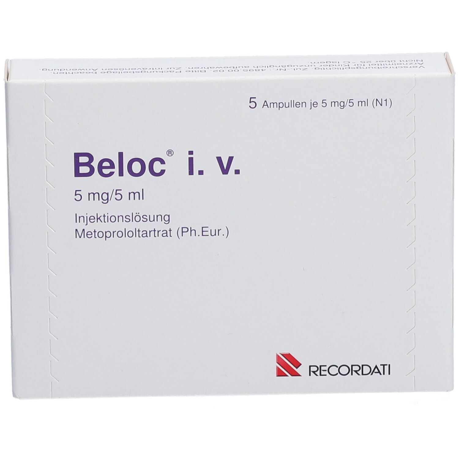 Beloc® i.v. 5 mg/5 ml
