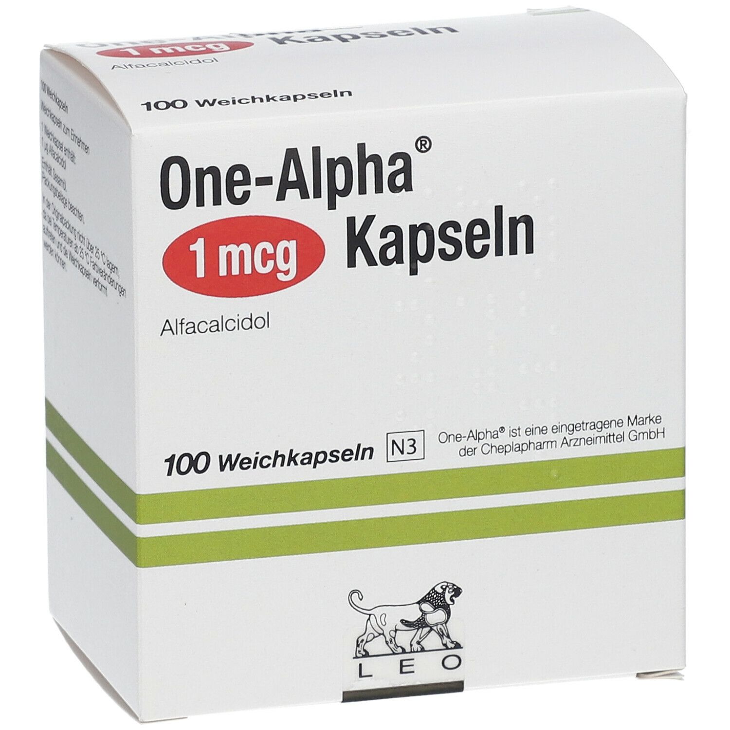 One Alpha 1 µg 100 St mit dem E-Rezept kaufen - Shop Apotheke