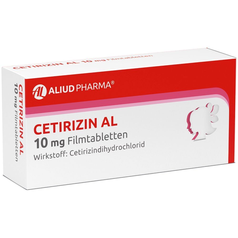 Cetirizin AL 10 mg Filmtabletten bei Heuschnupfen