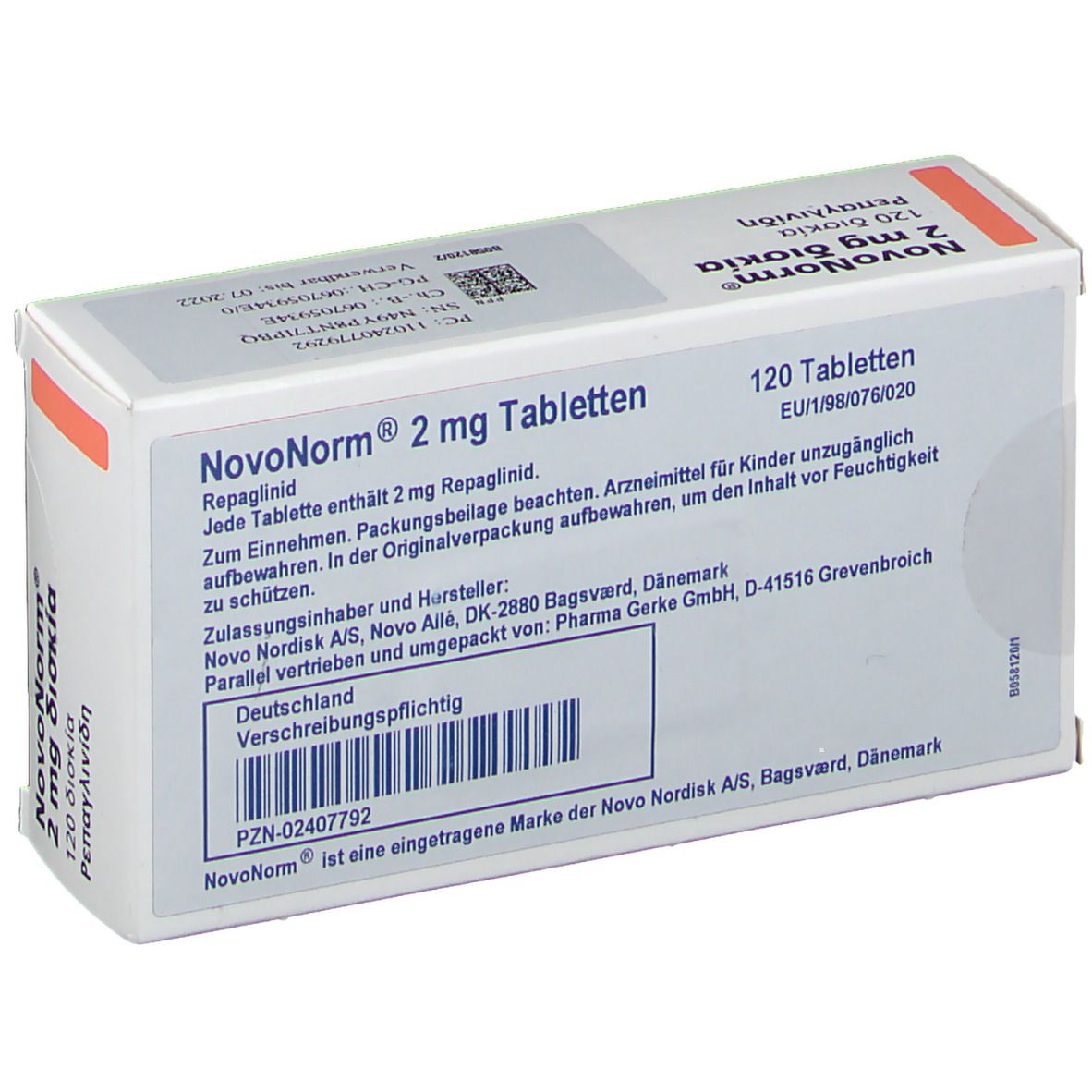 NOVONORM 2 mg Tabletten