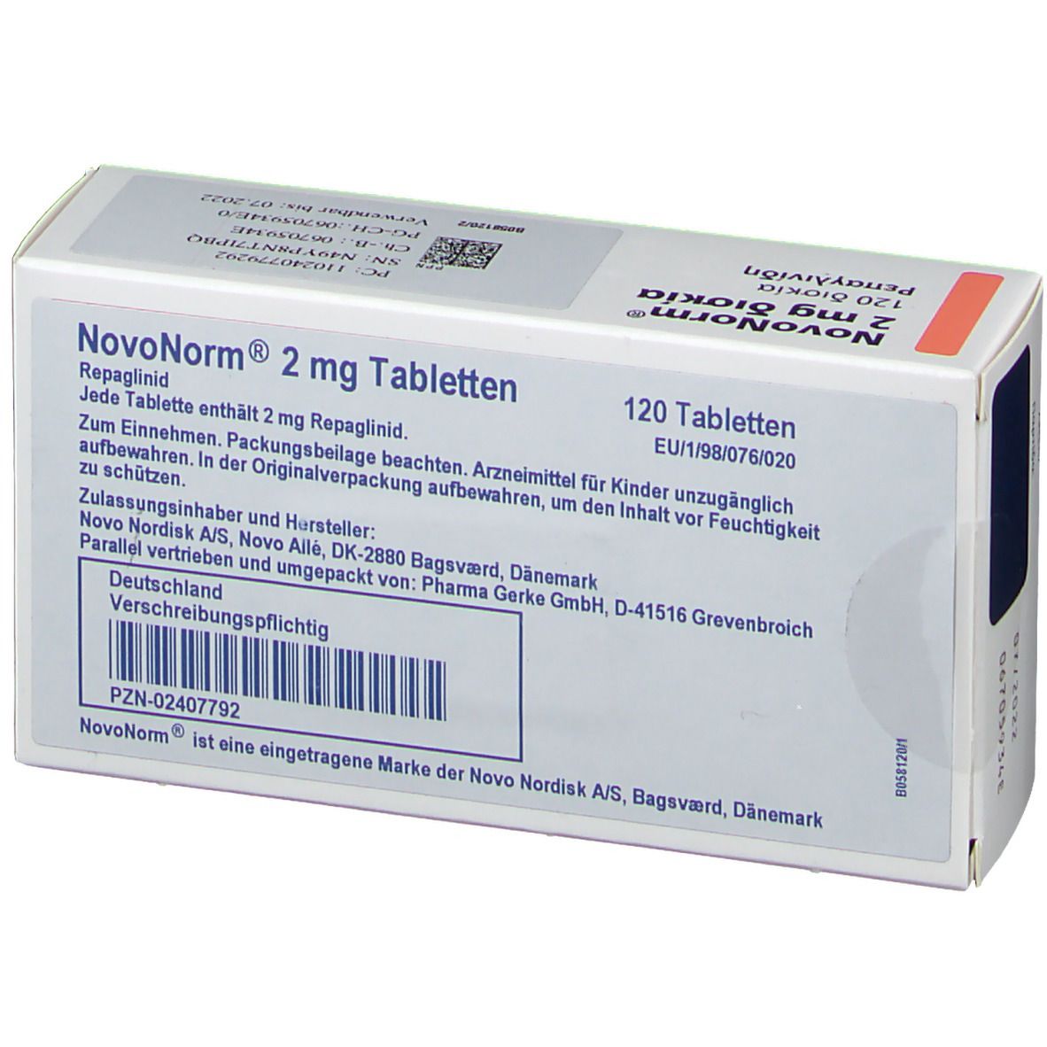 NOVONORM 2 mg Tabletten