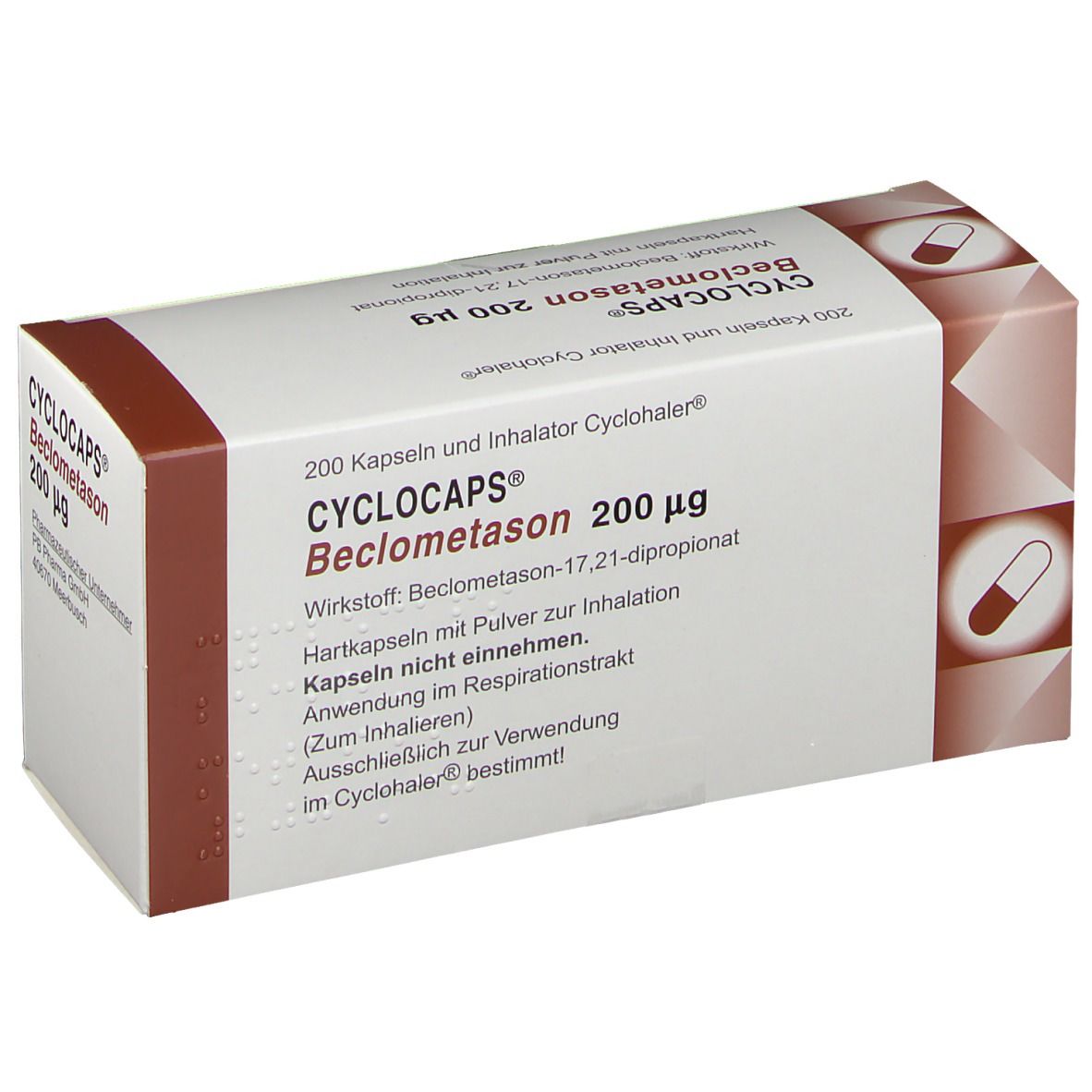 Cyclocaps Beclometason 200ug Inh.Kaps.+Cycloh.