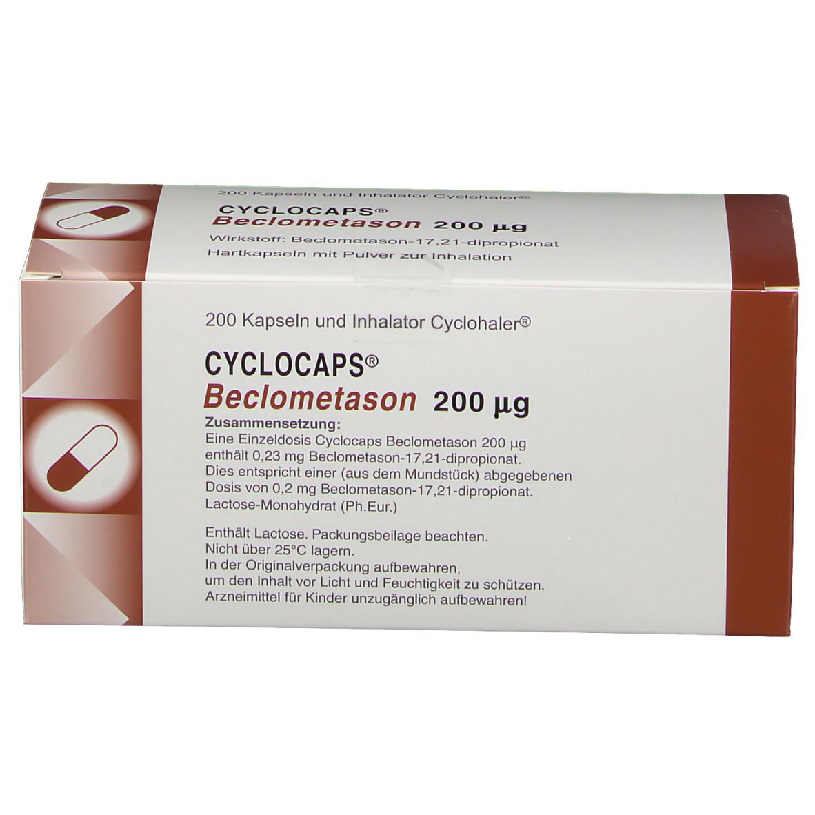 Cyclocaps Beclometason 200ug Inh.Kaps.+Cycloh.