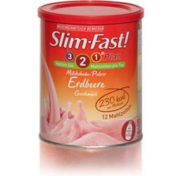 Slim Fast Drink Pulver Erdbeere