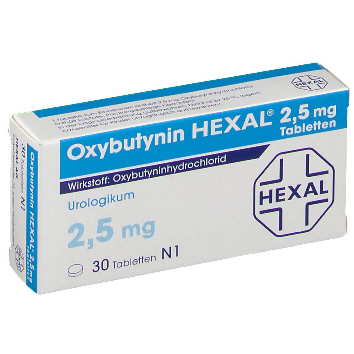 Oxybutynin HEXAL® 2,5 mg