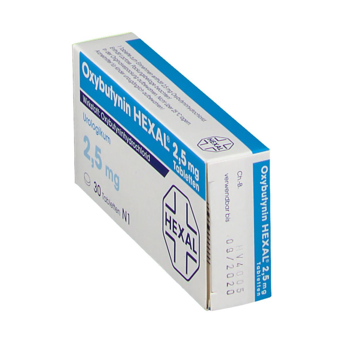 Oxybutynin HEXAL® 2,5 mg