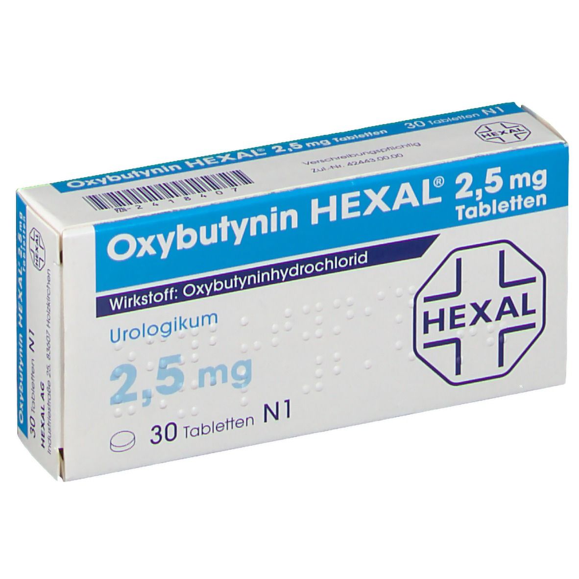 Oxybutynin HEXAL® 2,5 mg