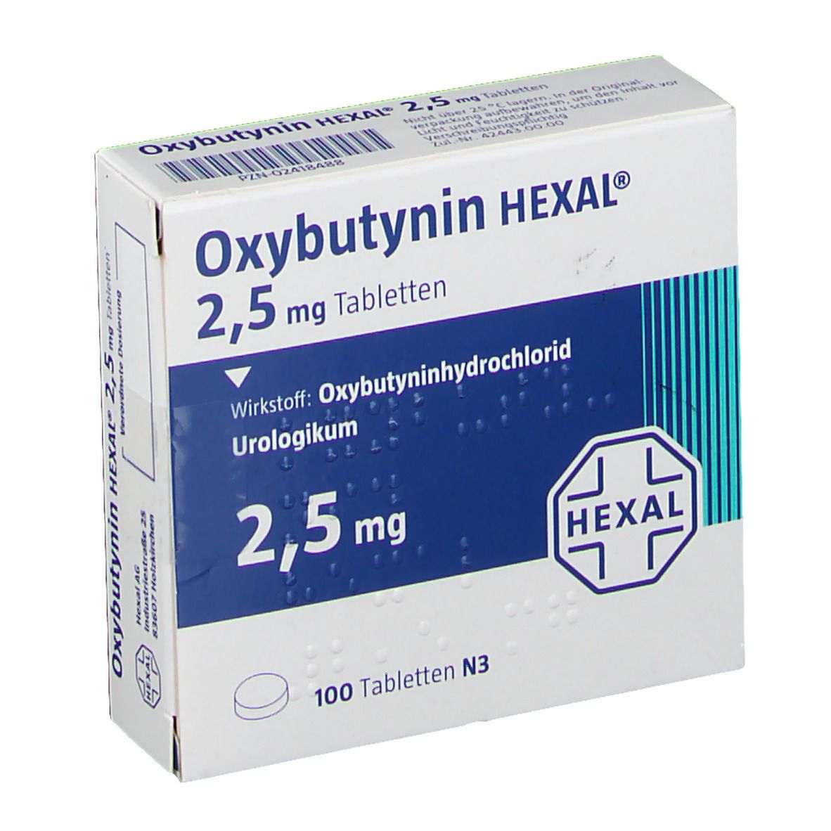Oxybutynin HEXAL® 2,5 mg