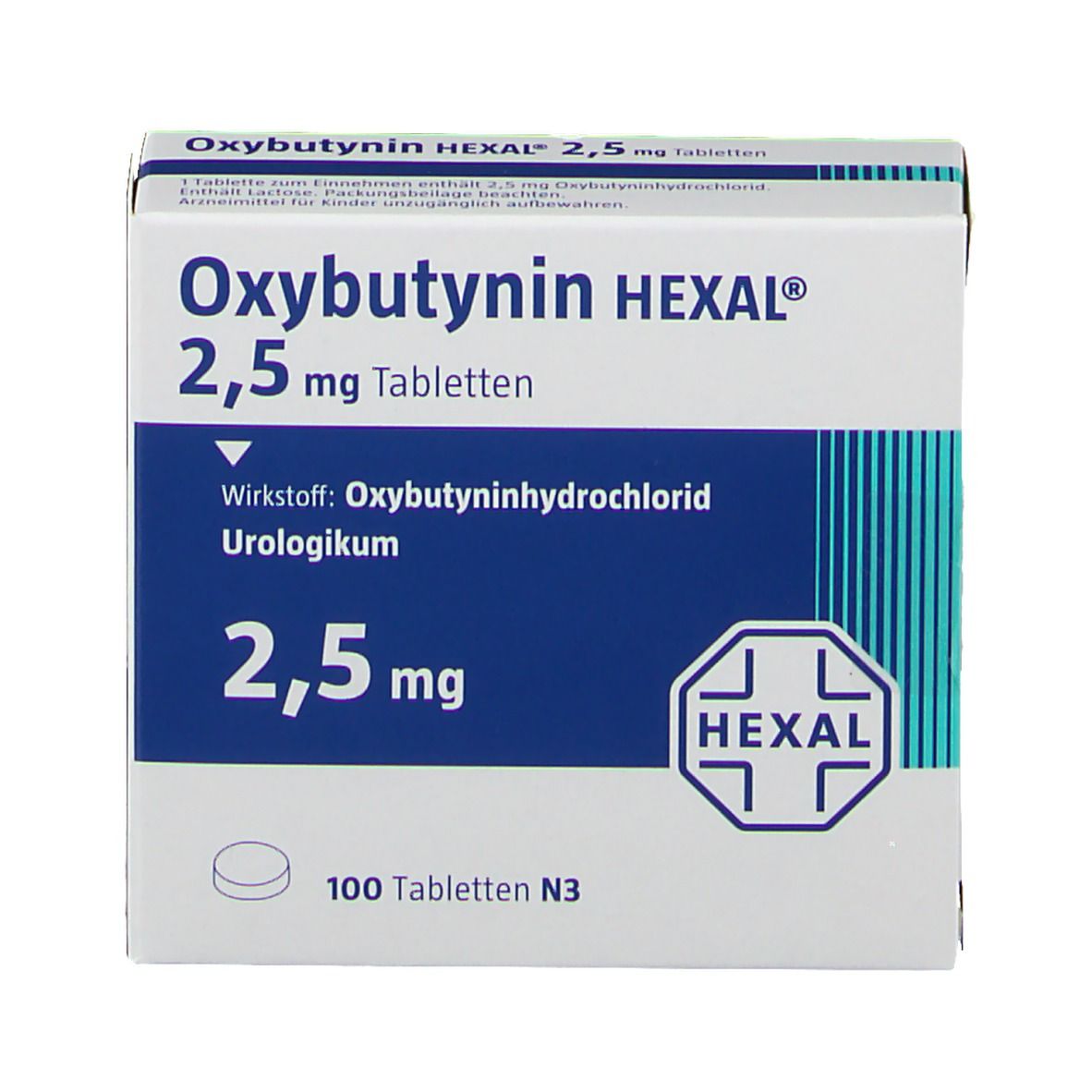 Oxybutynin HEXAL® 2,5 mg