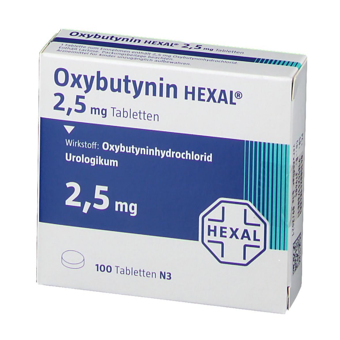 Oxybutynin HEXAL® 2,5 mg