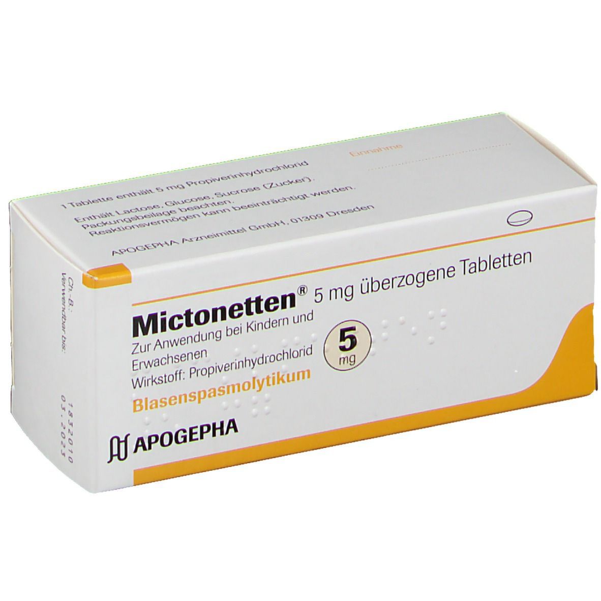 Mictonetten® 5 mg