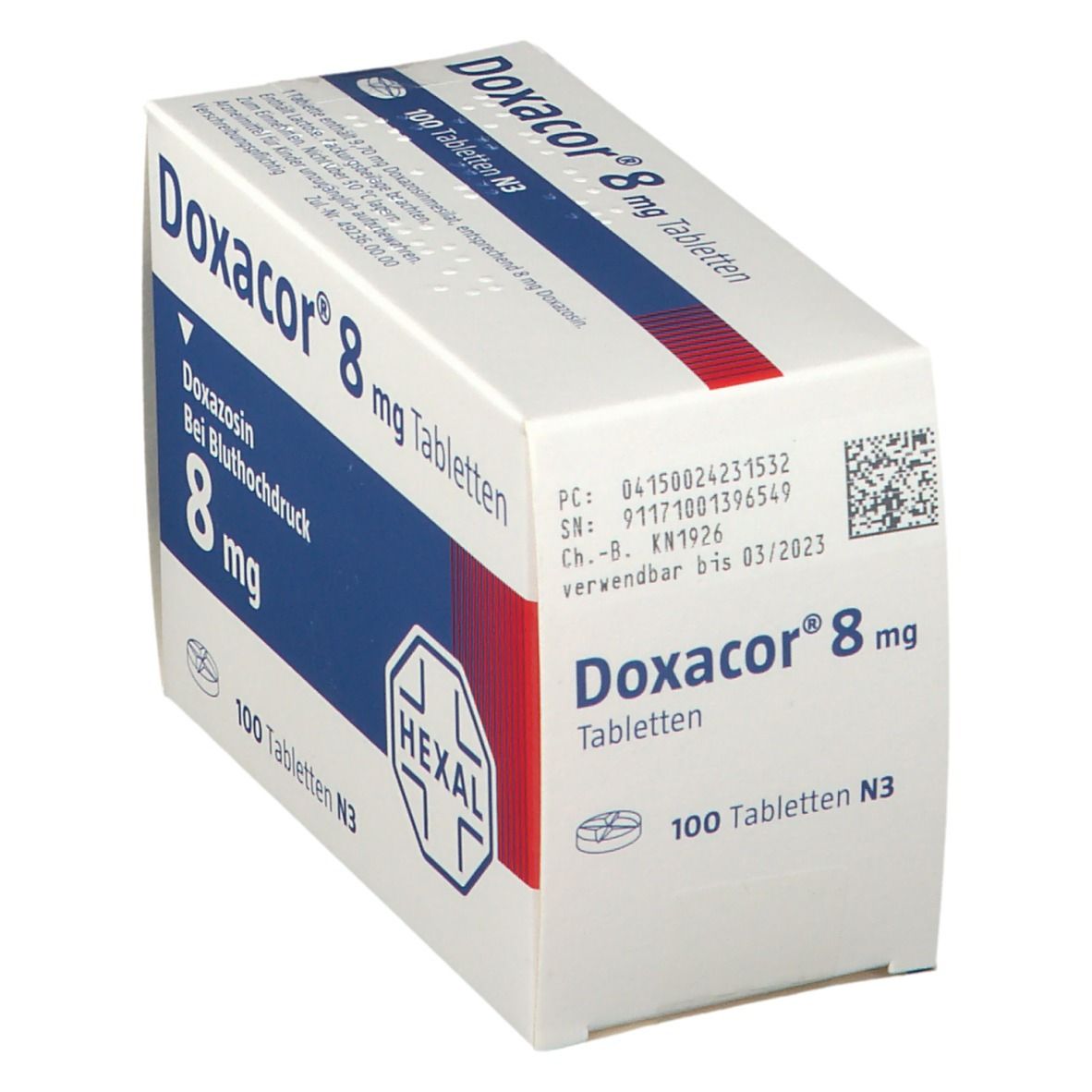 Doxacor 8 mg Tabletten 100 St