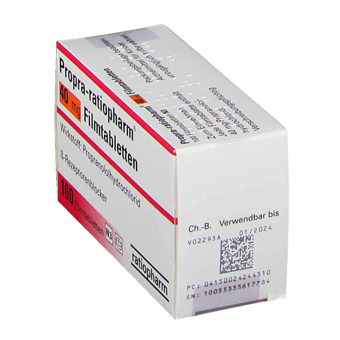 propranolol 40 mg ratiopharm