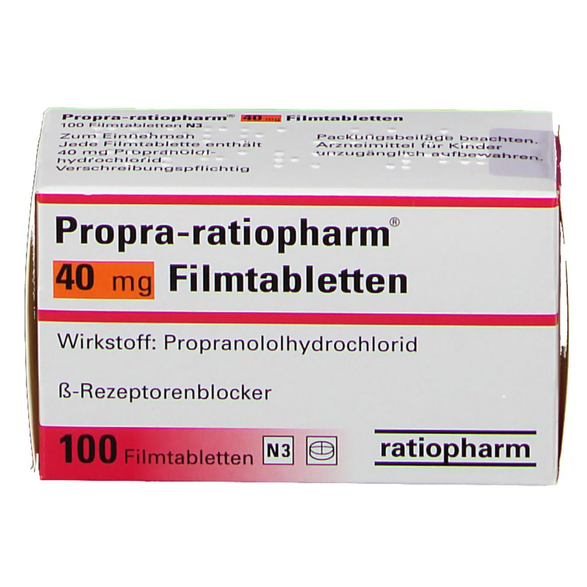 Propranolol 40mg relonchem