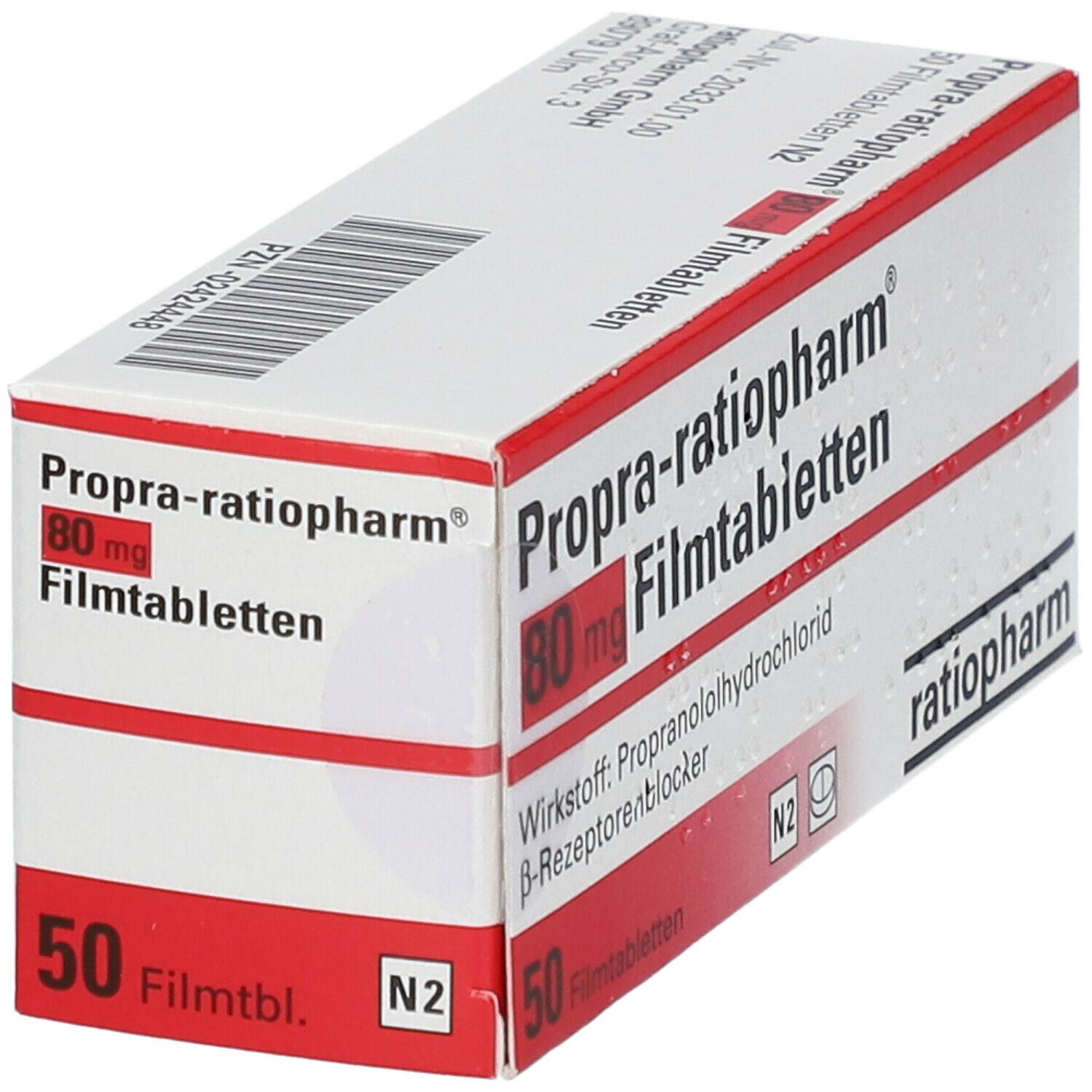 Propra-ratiopharm® 80 mg