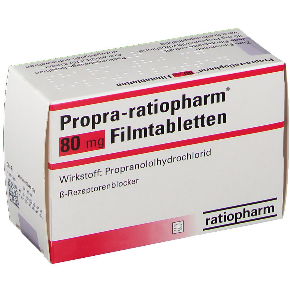 Propra-ratiopharm® 80 mg