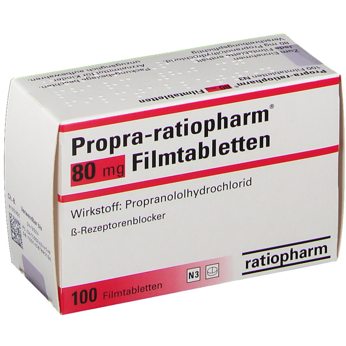 Propra-ratiopharm® 80 mg