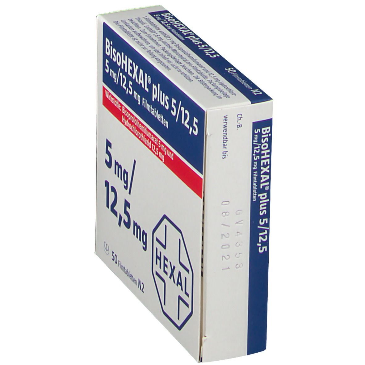 Bisohexal plus 5/12,5 Filmtabletten 50 St