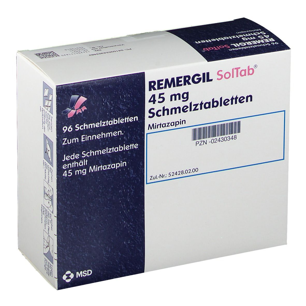 REMERGIL SolTab® 45 mg