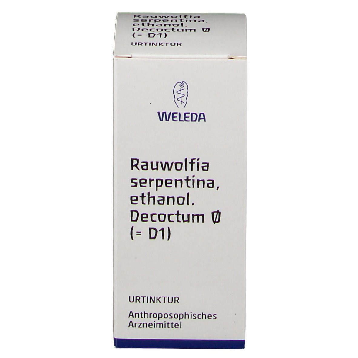 Rauwolfia serpentina, ethanol. Decoctum D1