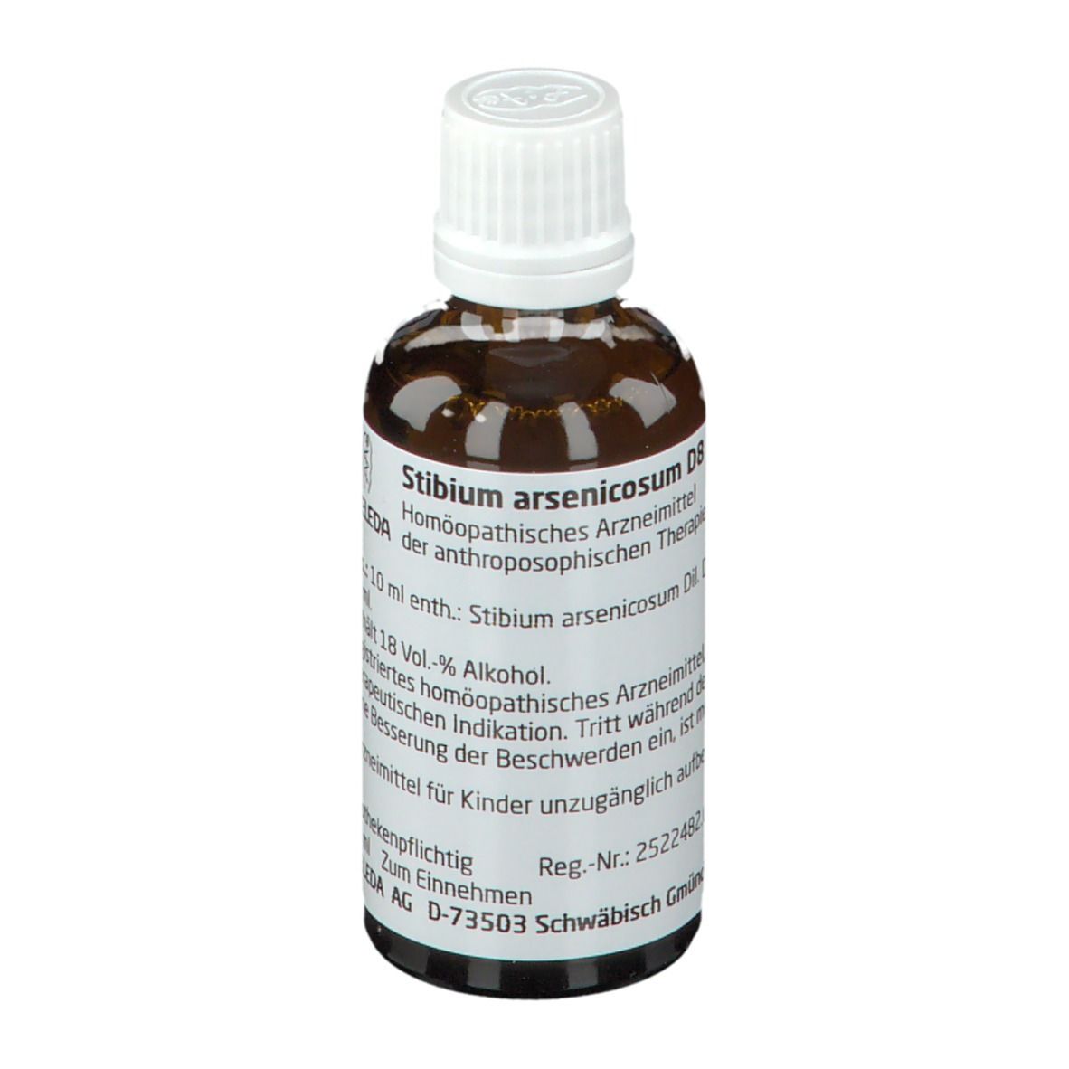 Weleda Stibium Arsenicosum D8 Dilution