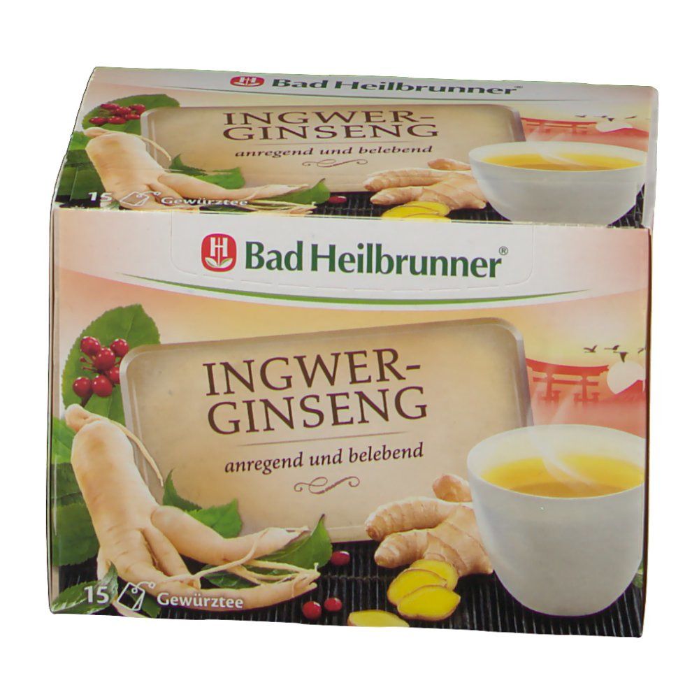 Bad Heilbrunner® Ingwer-Ginseng Tee