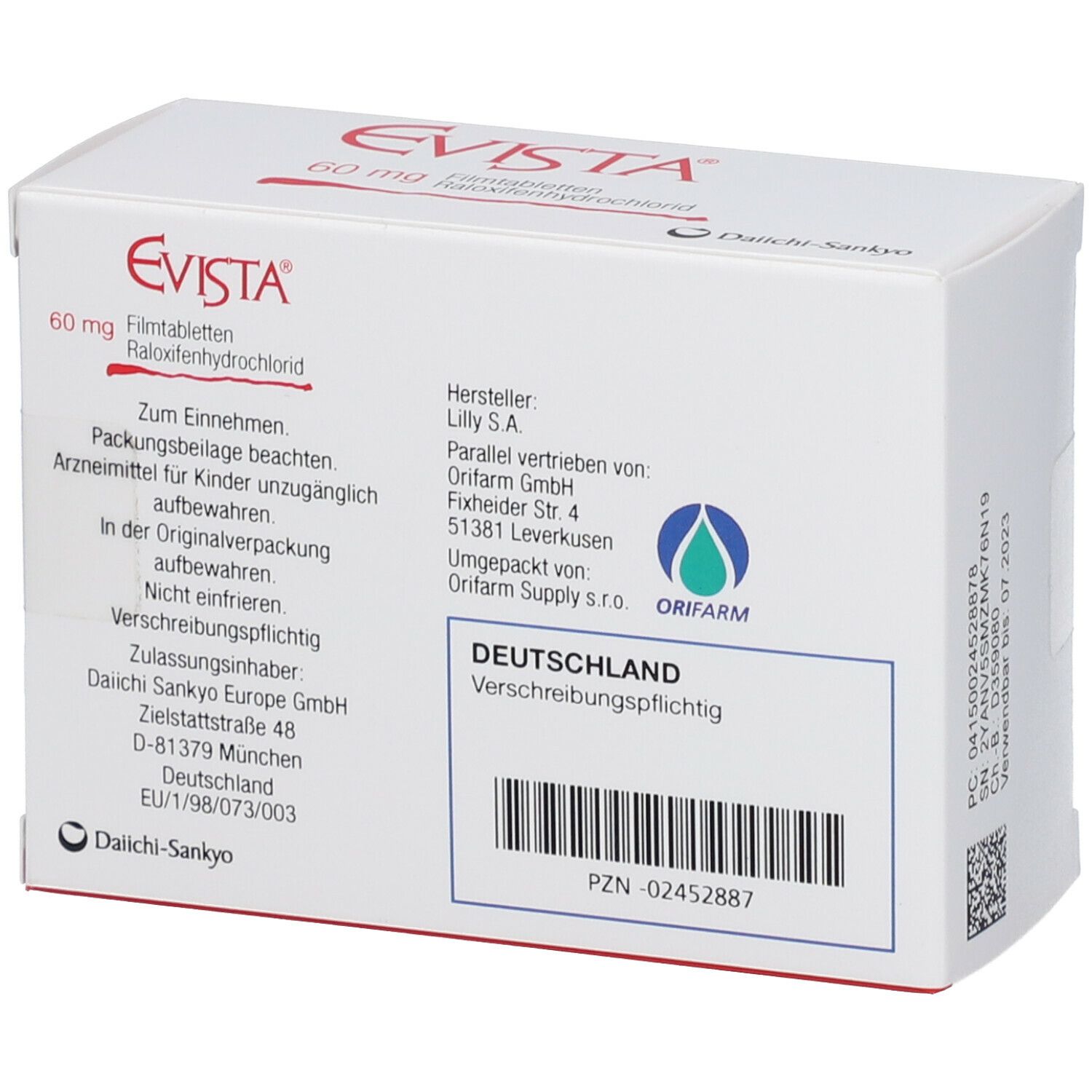 Evista 60 mg